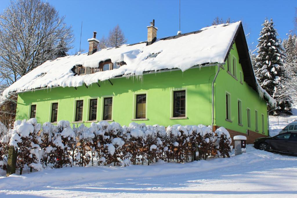 Apartmány Jahoda v zimě