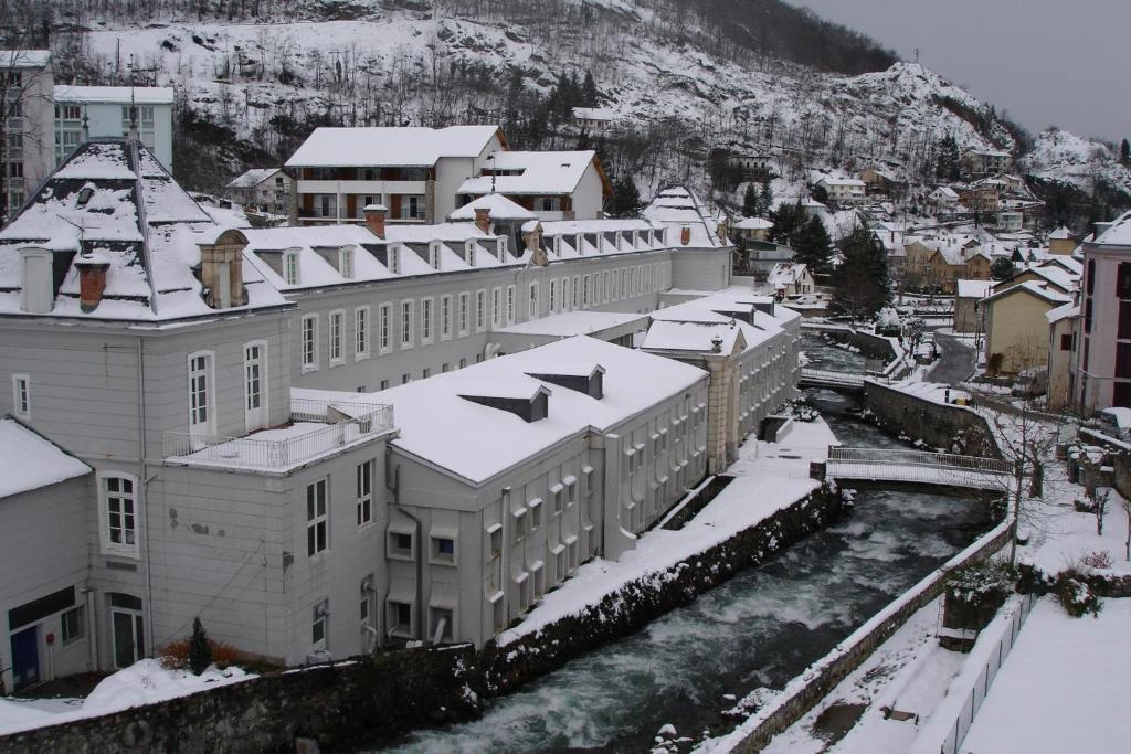 Hôtel Le Chalet v zimě