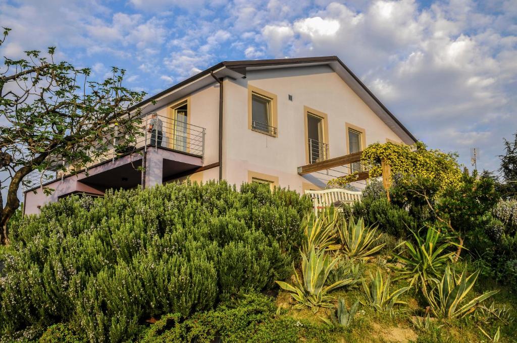 Zahrada ubytování Casa LuceSole