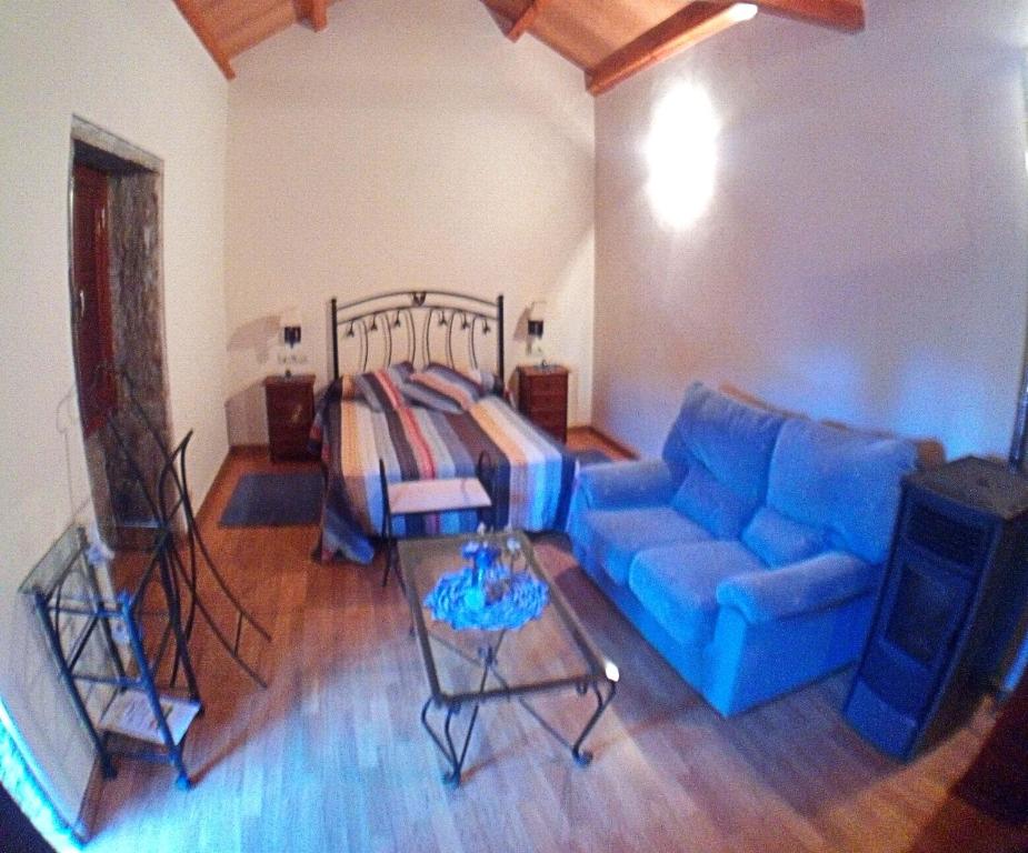 Zona de estar de As Casas das Minas