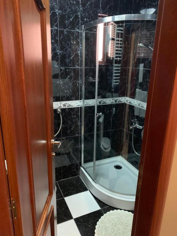 Koupelna v ubytování Rooms Sanja
