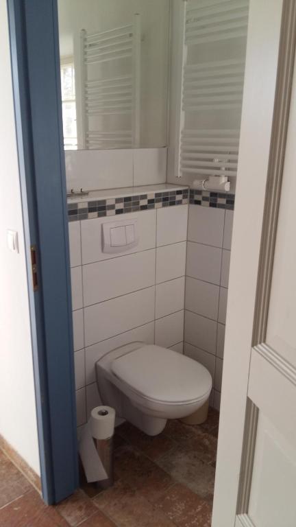 Koupelna v ubytování Altes Pfarrhaus