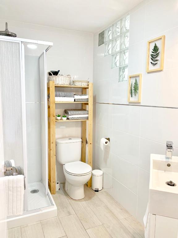Kúpeľňa v ubytovaní Apartamento Góndolas