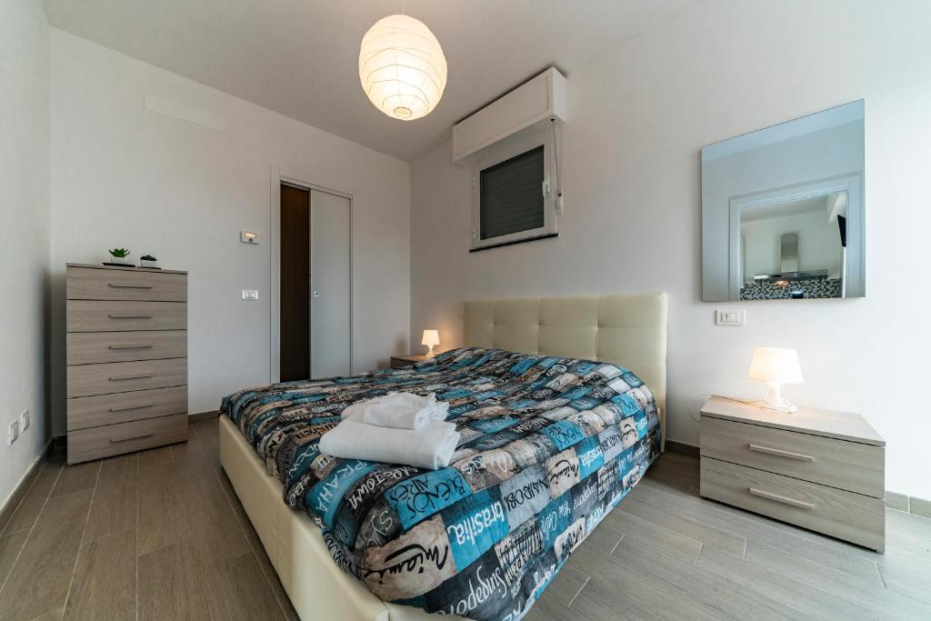 Postel nebo postele na pokoji v ubytování Casa Lublu