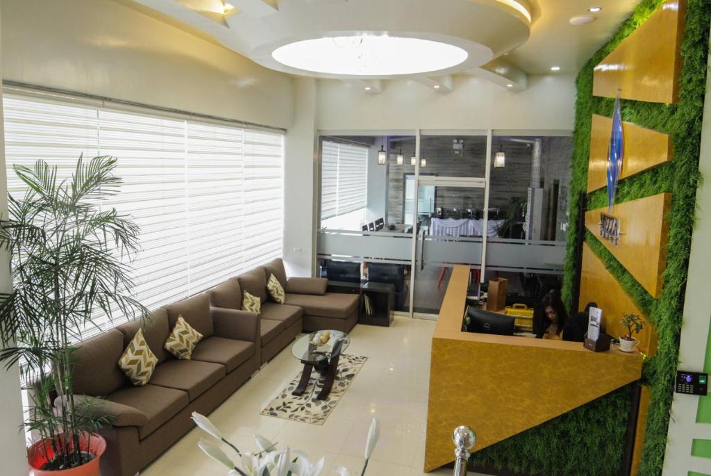 Posezení v ubytování Mezza Hotel