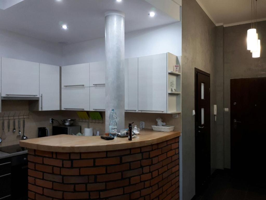 Kuchyňa alebo kuchynka v ubytovaní Apartament Twoja Przystań
