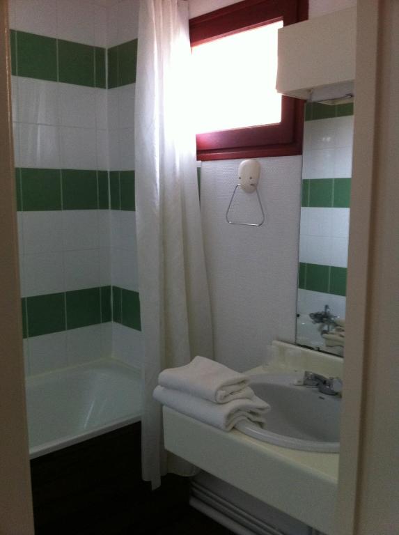Koupelna v ubytování Hotel Atlantide