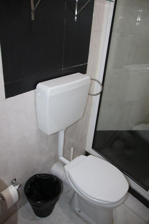 Koupelna v ubytování Residencial Raiar