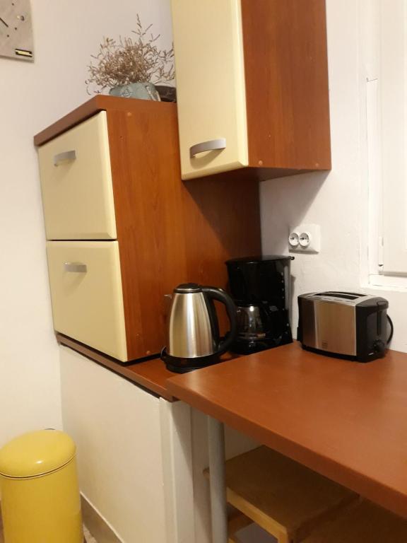 Kuchyňa alebo kuchynka v ubytovaní Apartmani Balažić