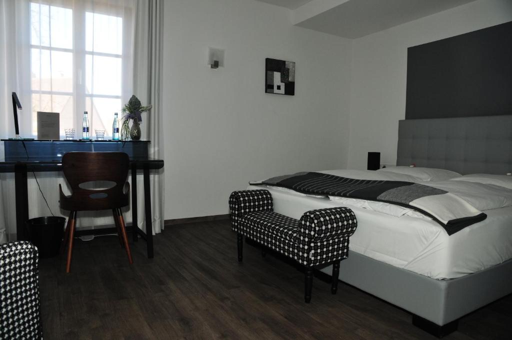 Postel nebo postele na pokoji v ubytování Hotel Sporcher Nest