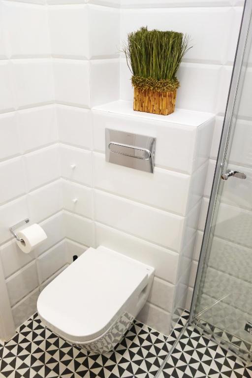 Kúpeľňa v ubytovaní Apartament Skorpion Centrum