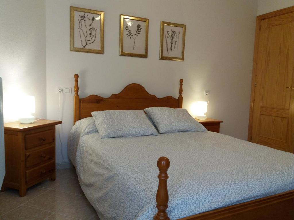 Postel nebo postele na pokoji v ubytování Best Biescas Tourist Home