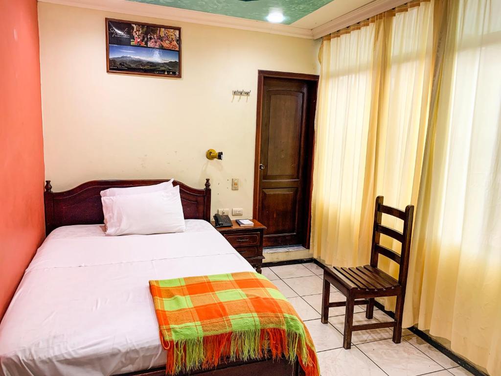 Postel nebo postele na pokoji v ubytování Hotel Somagg