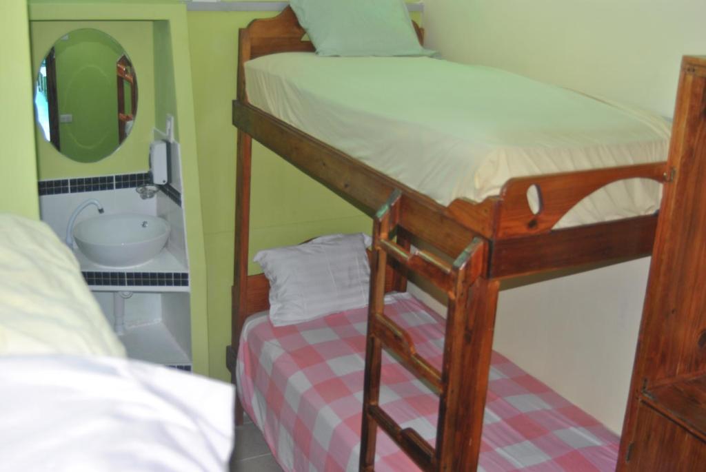 Postel nebo postele na pokoji v ubytování Hostel Eco Punta Cana