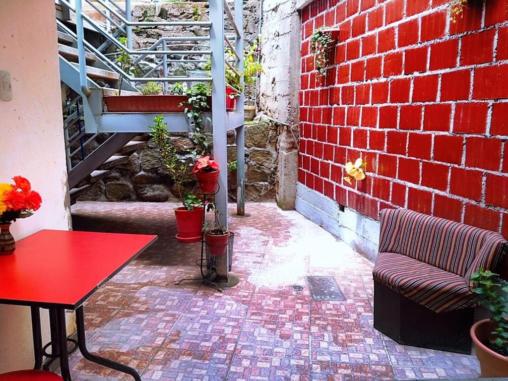Posezení v ubytování Casa Mirador guesthouse