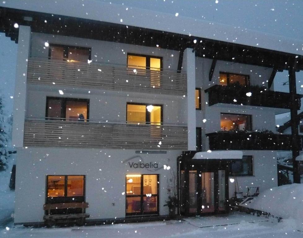 Valbella Bed & Breakfast v zimě