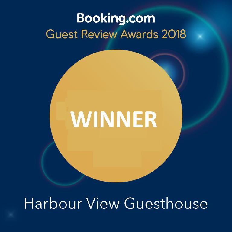 Certifikát, hodnocení, plakát nebo jiný dokument vystavený v ubytování Harbour View Guesthouse