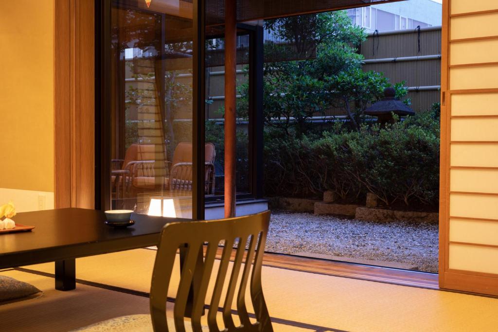 Patio nebo venkovní prostory v ubytování Hotel Danrokan