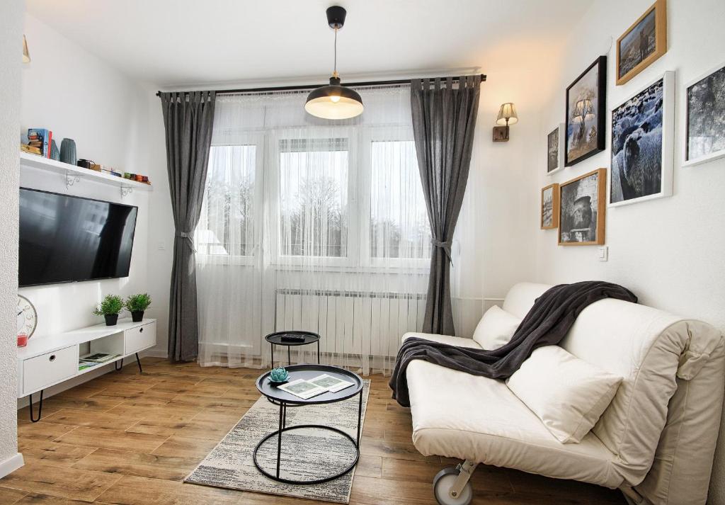 TV a/nebo společenská místnost v ubytování L&L Leisure Apartments Plitvice