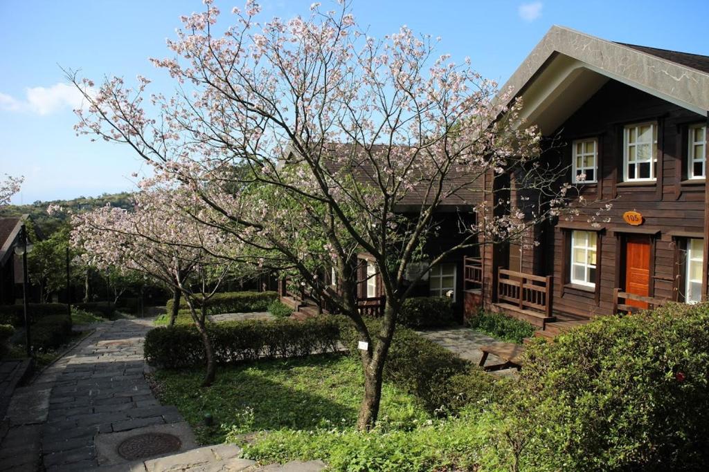 Zahrada ubytování Yanmin Hot Spring Resort