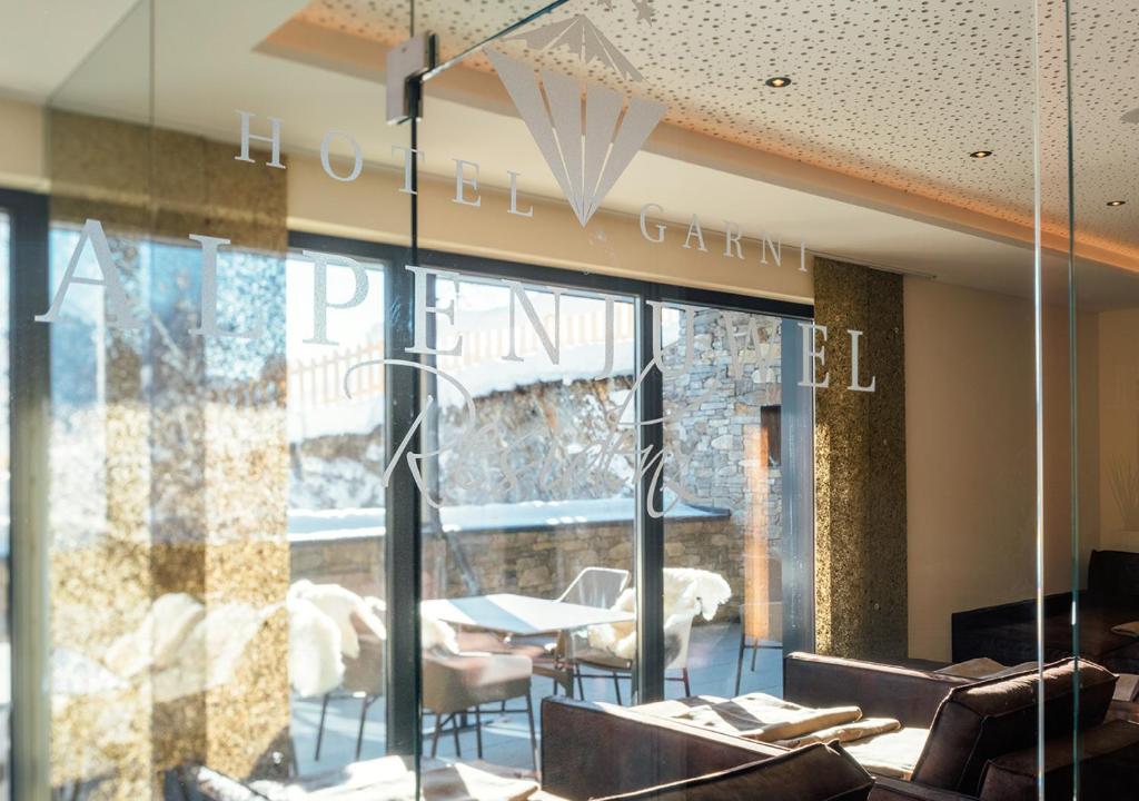 Posezení v ubytování Hotel Garni Alpenjuwel Residenz