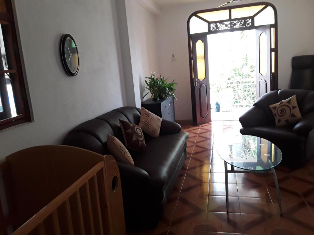 Posezení v ubytování Flamingo Guest house