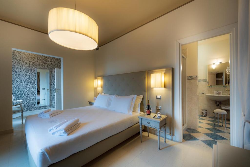 Posteľ alebo postele v izbe v ubytovaní Villa Elda Boutique Hotel