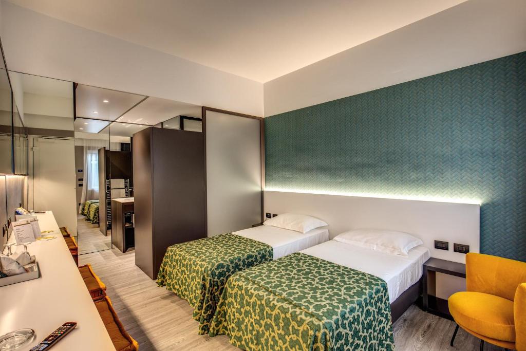 Postel nebo postele na pokoji v ubytování Motel Rona
