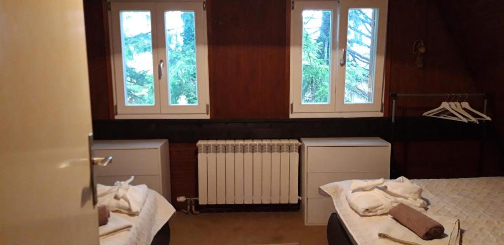 Krevet ili kreveti u jedinici u objektu Architect's Home Plitvice