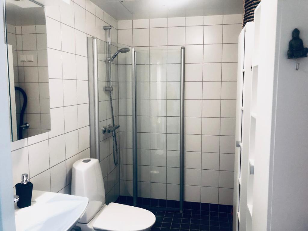 Koupelna v ubytování Annex Artilleri