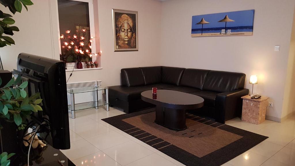 Część wypoczynkowa w obiekcie Apartament Maria