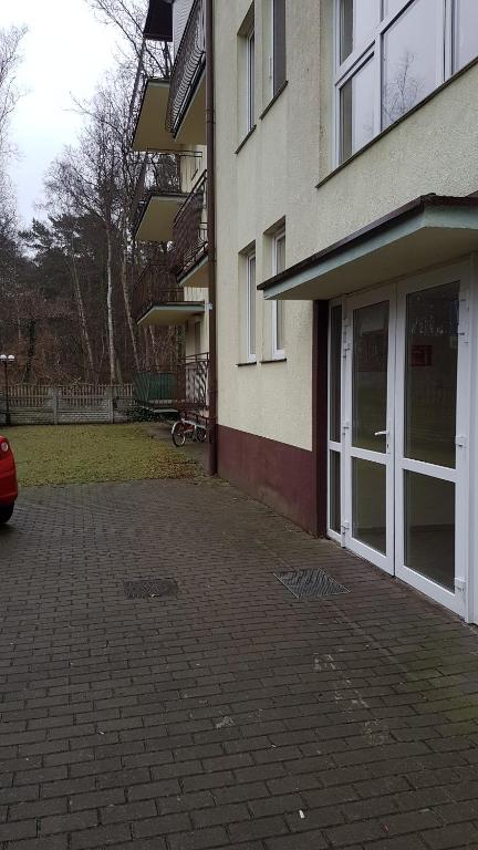 Budynek, w którym mieści się apartament
