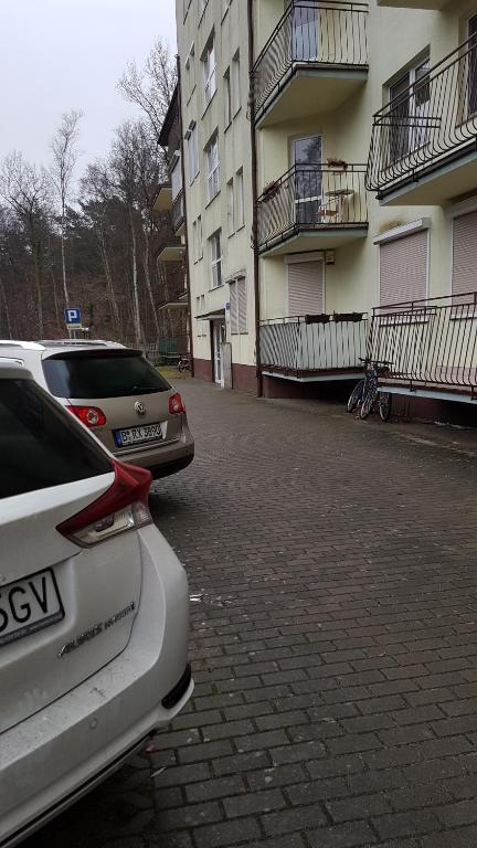 Budynek, w którym mieści się apartament