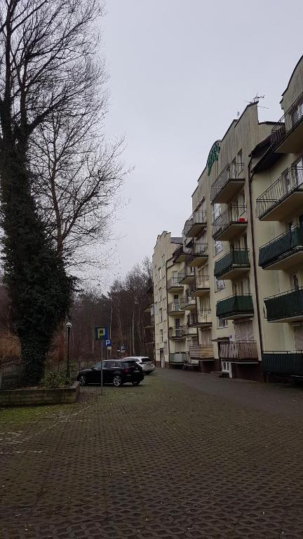 Budynek, w którym mieści się apartament