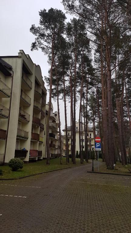 Budynek, w którym mieści się apartament