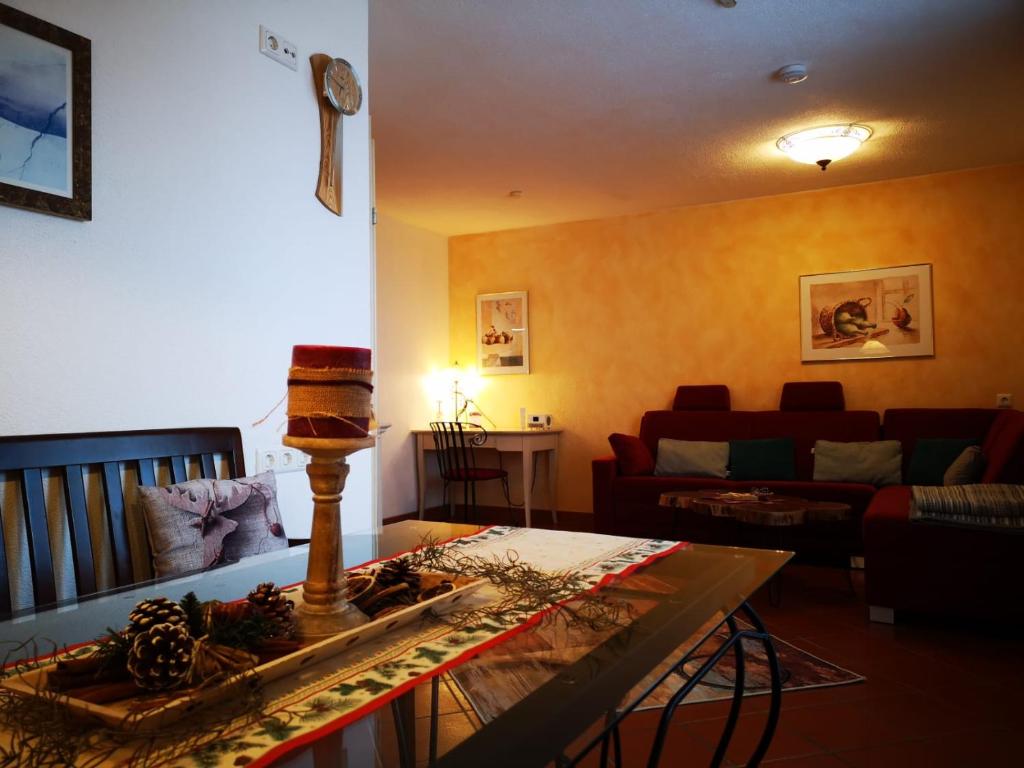 Posezení v ubytování Landvilla Romantika