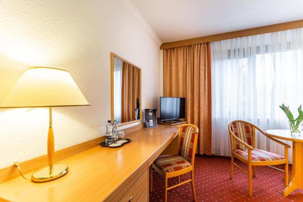 TV a/nebo společenská místnost v ubytování Hotel Solny