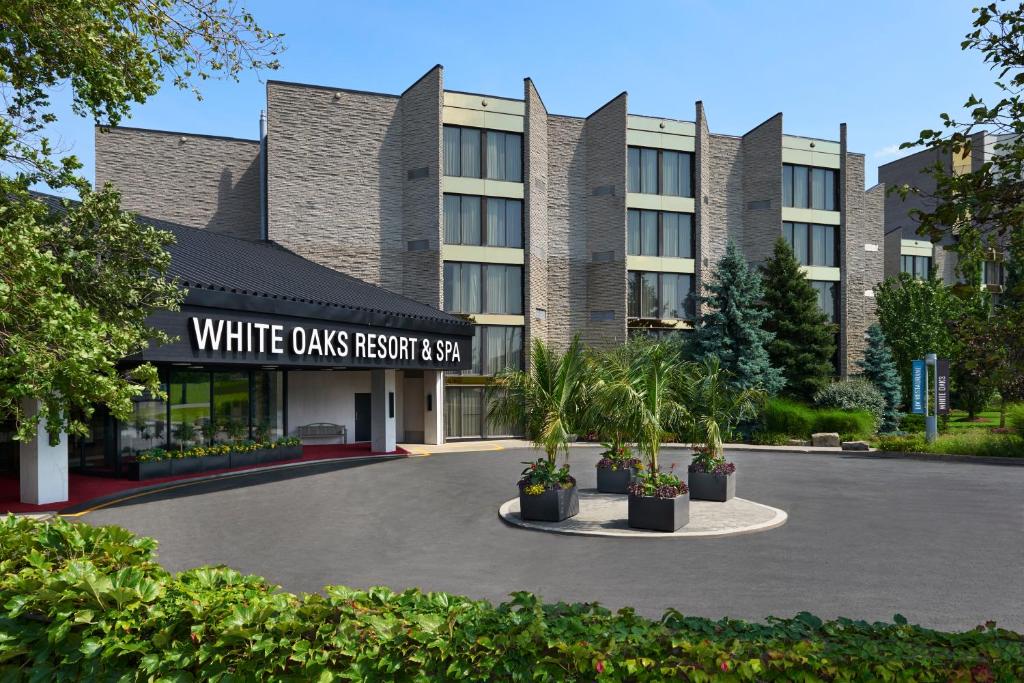 a rendering of the white oak resort and spa building at White Oaks Conference & Resort Spa in Niagara on the Lake