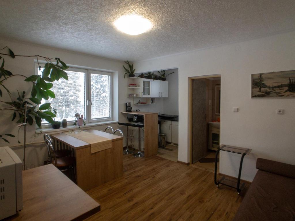 Kuchyň nebo kuchyňský kout v ubytování Guest House Privát Štrba