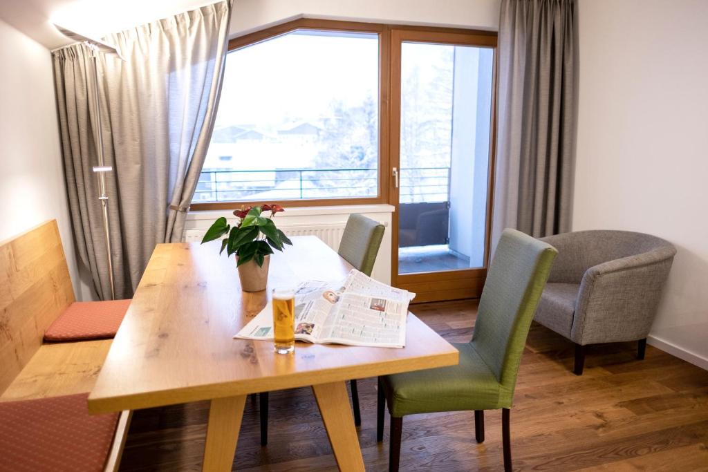 Posezení v ubytování Valschena Appartements