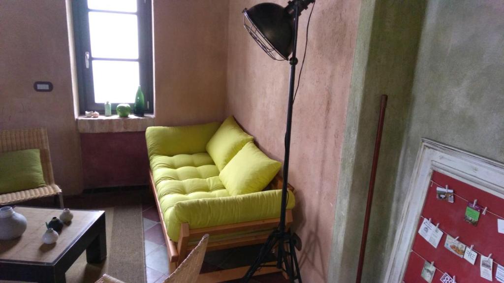 Posezení v ubytování Palazzo d'Assi - Guest house