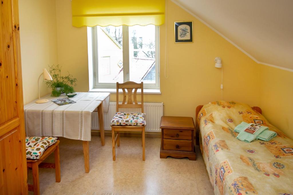 Postel nebo postele na pokoji v ubytování Guesthouse Laurits