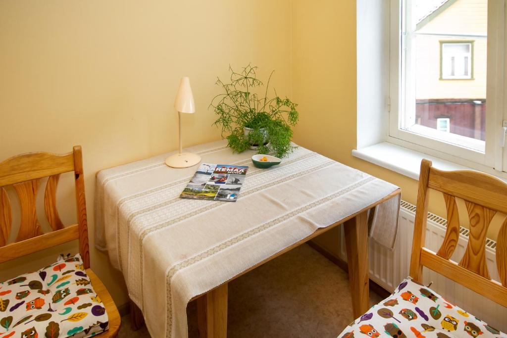Posezení v ubytování Guesthouse Laurits