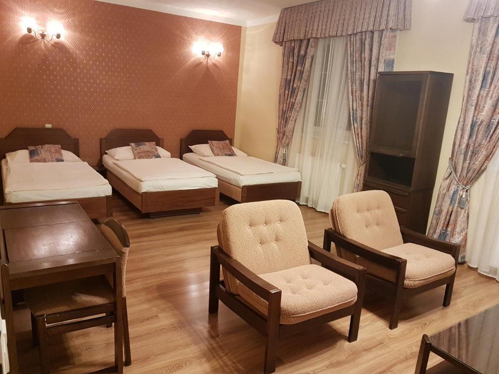 Postel nebo postele na pokoji v ubytování Eurohotel