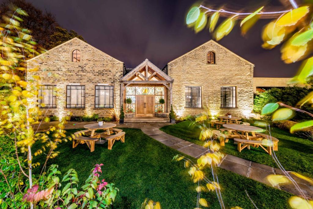 Zahrada ubytování Manor House Lindley