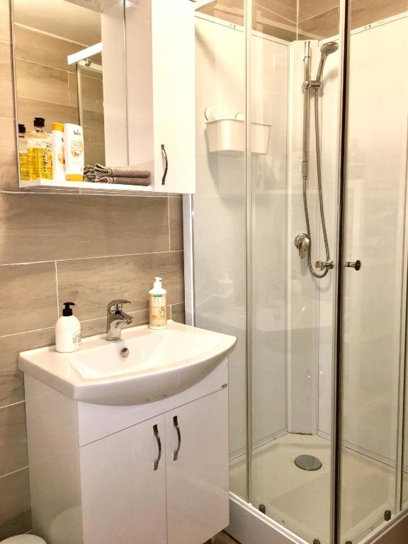 Un baño de Sint-Jans Appartments