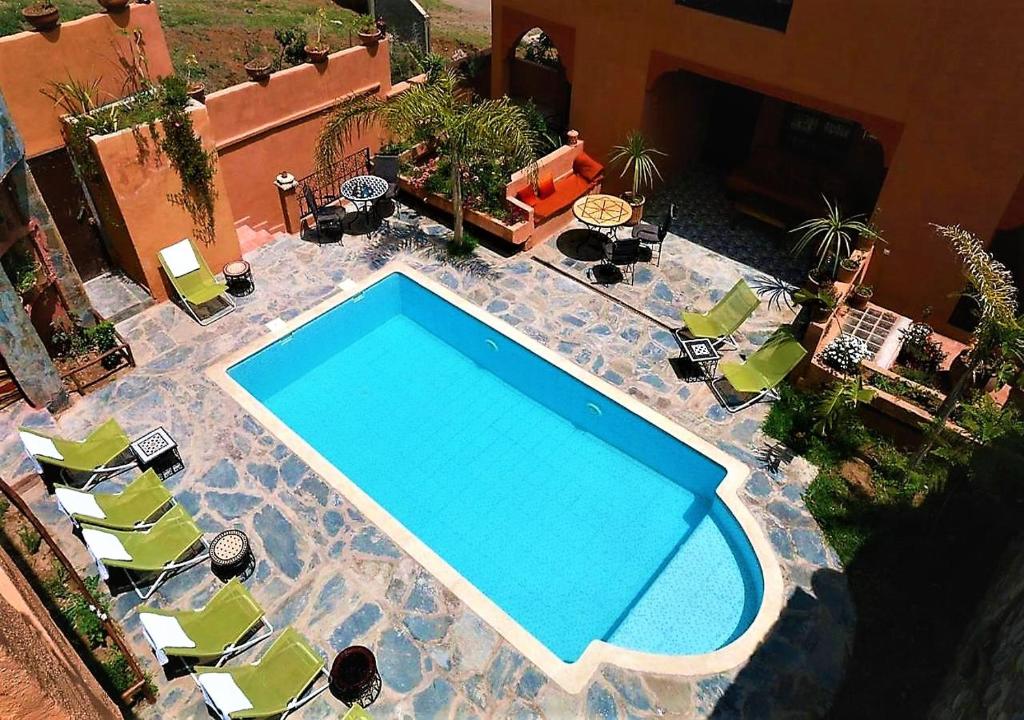 Riad Vallée Verte Asni - Triple Habitación Con Balcón