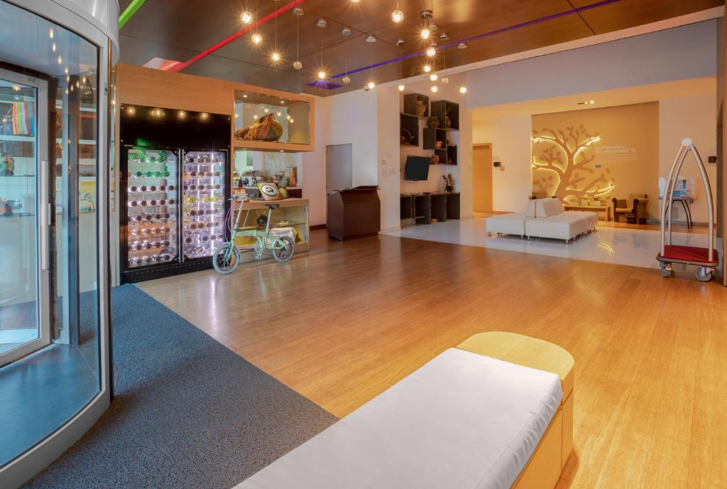 Posezení v ubytování Biohotel Organic Suites