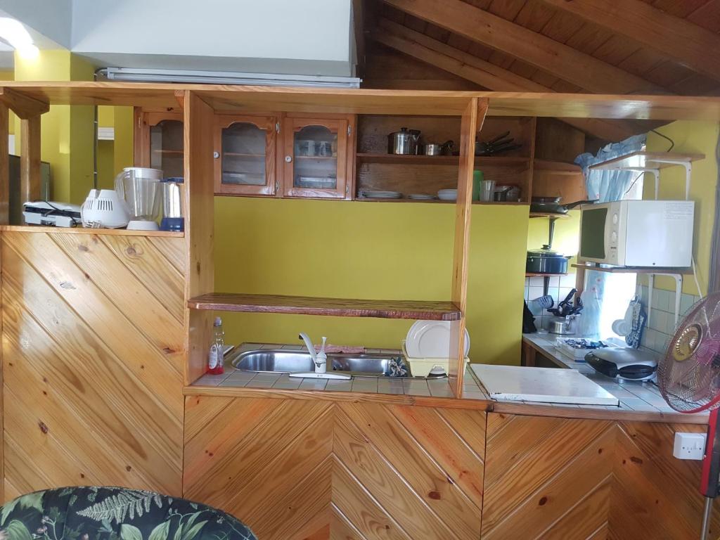 Kuchyň nebo kuchyňský kout v ubytování Coco Mango Suites