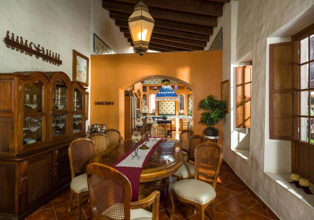 Restaurace v ubytování Hacienda La Moreda Hotel Boutique & Spa